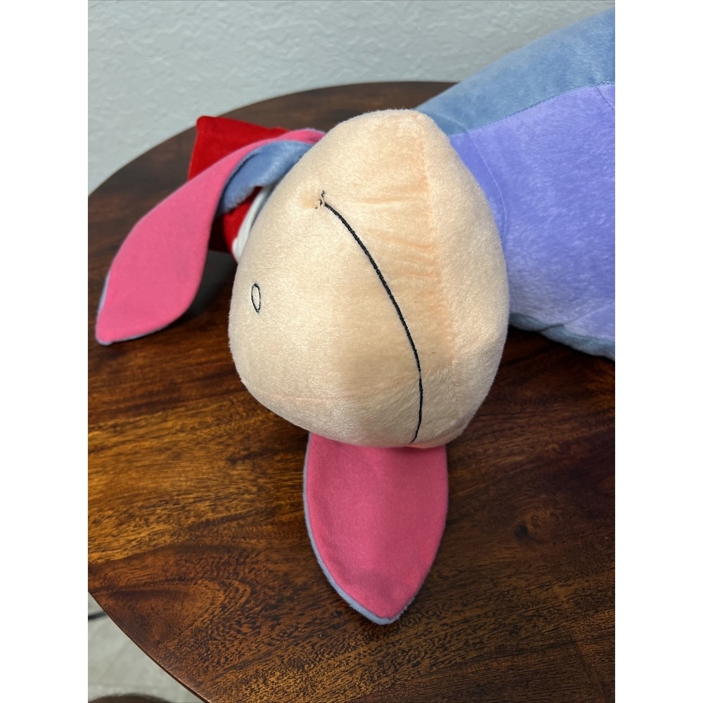 Christmas Santa Hat Eeyore Plush Disney Door Greeter Stuffed Animal LARGE 22" - Picture 11 of 11